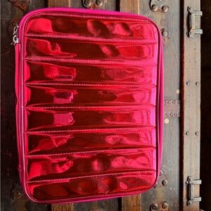 LANCÔME Shiny HOT PINK Cosmetic Case